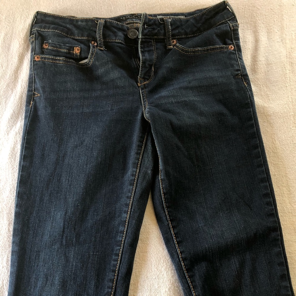 Aeropostale dark skinny jeans